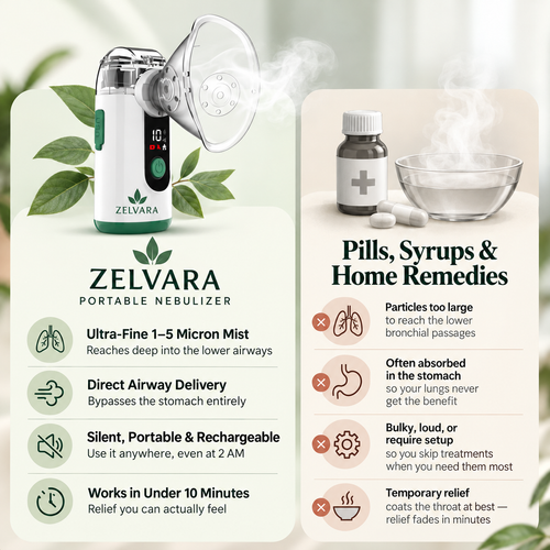 Zelvara AirWay™ Portable Lung Nebuilzer