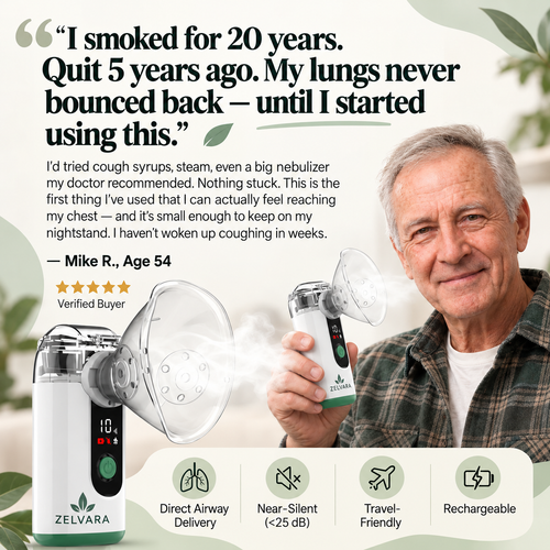 Zelvara AirWay™ Portable Lung Nebuilzer