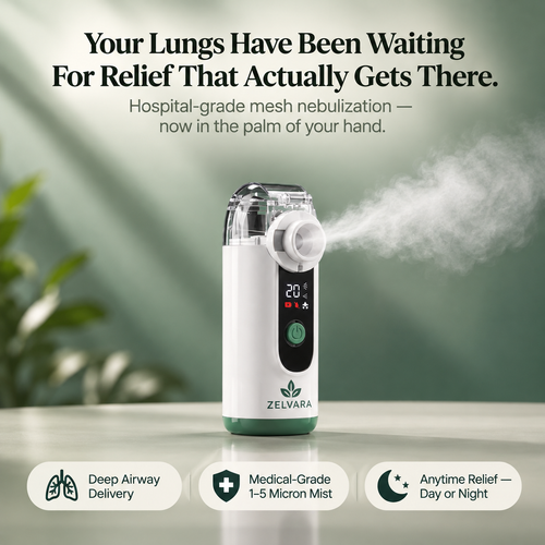 Zelvara AirWay™ Portable Lung Nebuilzer