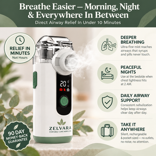 Zelvara AirWay™ Portable Lung Nebuilzer